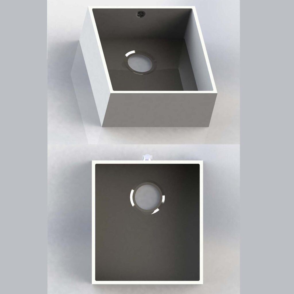 Küchenspülen mit kleinem Radius