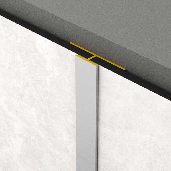 H-Profil für Platten in 4 mm Stärke