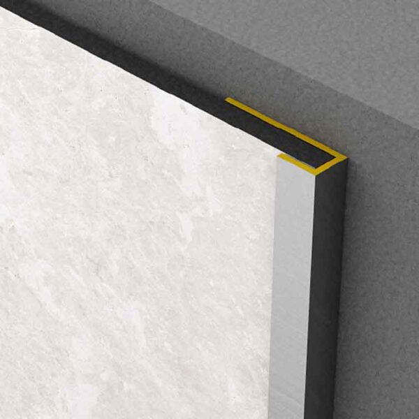 U-Profil für Platten in 4 mm Stärke