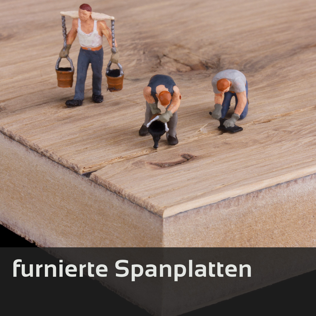 furnierte Spanplatten - ab Lager in Bocholt, Anwendungsbeispiel