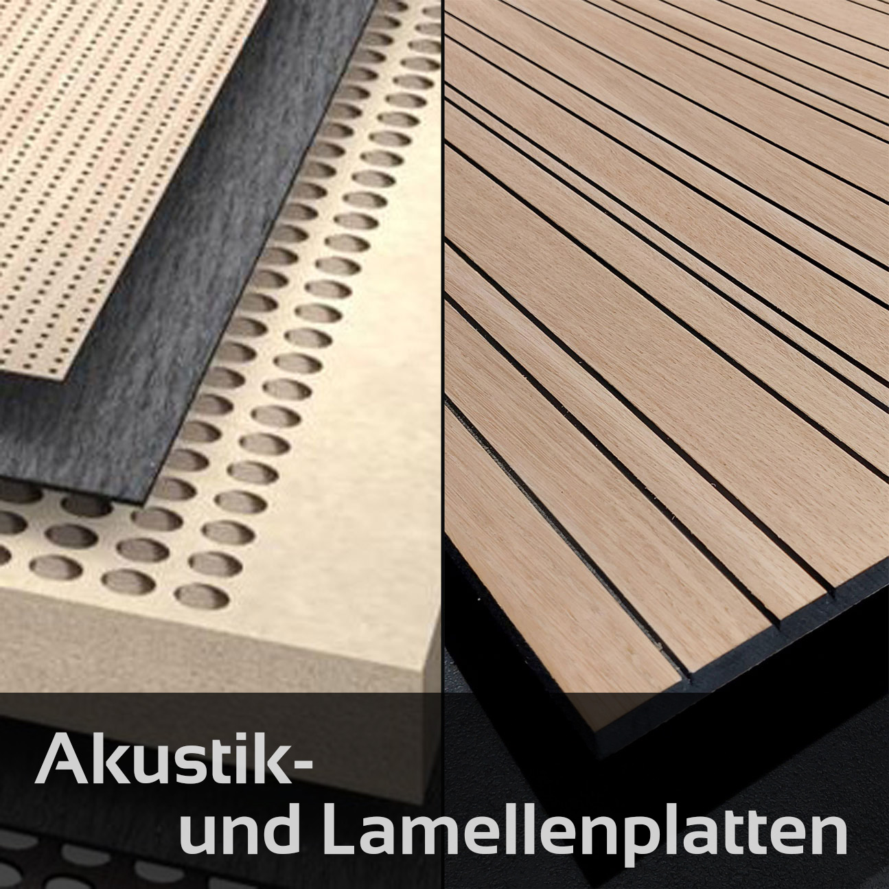Akustikplatten, Anwendungsbeispiel