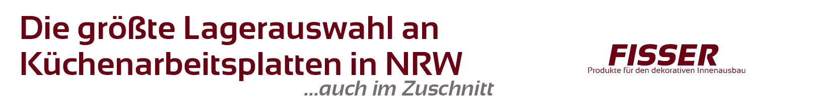 Arbeitsplatten von FISSER